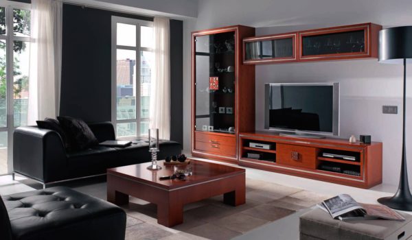 SALÓN CLÁSICO MODULAR CEREZO