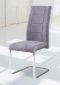 silla patin gris